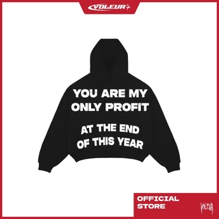 Áo khoác VOLEUR - HOODIE PROFIT TÚI ĐẮP , Vải Nỉ Bông 100% cotton