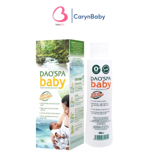 Nước tắm gội thảo dược DAO’SPA BABY 150ml cho bé