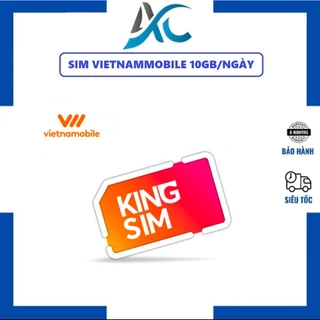 SU7 Sim 4G  Vietnamobile 300GB/Tháng, Miễn Phí Tháng Đầu, Nghe Gọi Nội Mạng Miễn Phí, Sim Giá Rẻ