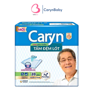 Gói 20 Tấm đệm lót Caryn siêu thấm cho mẹ sau sinh, thay tã cho bé, cho người già