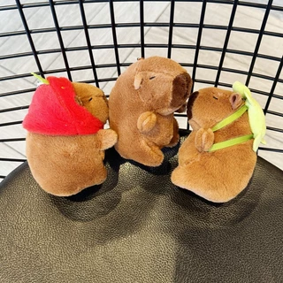 Capybara Móc Khóa Hoạt Hình Nâu Capibala Chảy Nước Mũi Đa Dạng Mẫu Mã