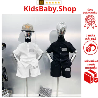 sét bộ đũi cho bé bản logo thêu cực sịn sò hàng sc quảng châu kidsbabyshop