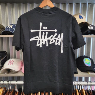 Áo thun STUSSY basic dày dặn 100% cotton cao cấp full bọc tag nam nữ.