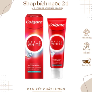 Kem Đánh Răng Làm Giúp Làm Sáng Răng Optic White Plus Shine Colgate 100Gr