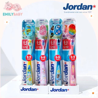 Bàn chải đánh răng Jordan step 3 cho bé từ 6-9 tuổi