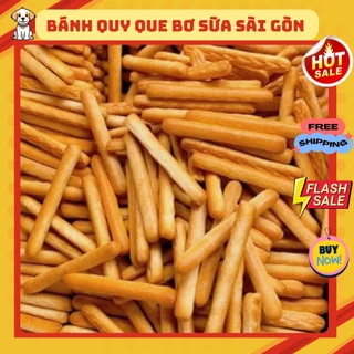 500 gr Bánh Quy que bơ sữa mặn Sài Gòn,Bánh qui bơ giòn tan,ăn vặt tuổi thơ