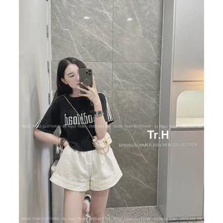 Áo Phông Croptop Loang Badbload