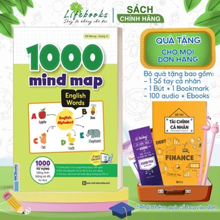 Sách - 1000 Mind Map  English - 1000 Từ Vựng Tiếng Anh Bằng Sơ Đồ Tư Duy