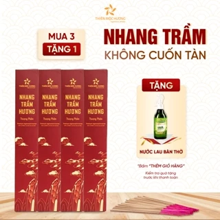 Combo Nhang Trầm Hương Thiên Mộc Hương cao cấp - Loại 16 năm, Thơm sâu, Dễ Chịu, Thư Giãn