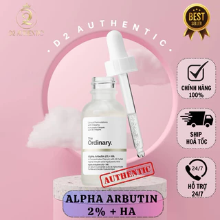 [Auth-Có Bill] Serum dưỡng trắng da The Ordinary Alpha Arbutin 2% + HA