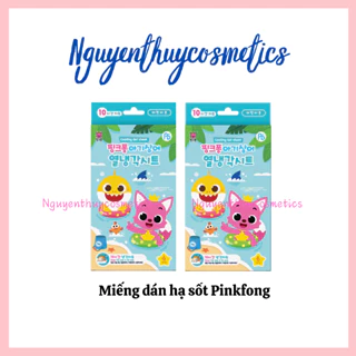 Miếng Dán Hạ Sốt Làm Mát PINKFONG Nội Địa Hàn Quốc.