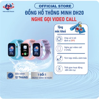 Đồng Hồ Định Vị Thông Minh Trẻ Em DH20 Chip 4G, Nghe Gọi Video Call, SOS Chống Nước Bảo Hành Chính Hãng 12 tháng
