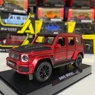 Mô hình xe ô tô hợp kim Mercedes Benz G63 tỉ lệ 1:32 khung thép chắc chắn màu Đen, ĐỎ, TRẮNG ,XANH