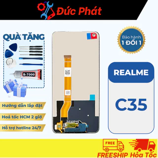 Màn Hình REALME C35 Zin New (Tặng Kèm Keo Dán & Bộ Sửa)