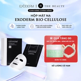 Hộp mặt nạ phục hồi và tái tạo da tổn thương Exoderm Bio Cellulose Mask miếng 30g