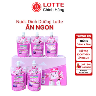 Nước Dinh Dưỡng LOTTE ĂN NGON, Giúp Bé Ăn Ngon Miệng, Cân Bằng Hệ Tiêu Hóa, Hỗ Trợ Chăm Sóc Đường Ruột, Hấp Thu Tốt Hơn