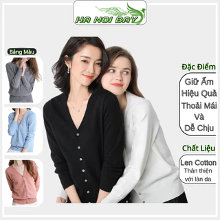 Áo Khoác Len, Áo Len Nữ Giữ Ấm Cơ Thể Rất Tốt  Phối Với quần jeans,quần culottes Đều đẹp SH01