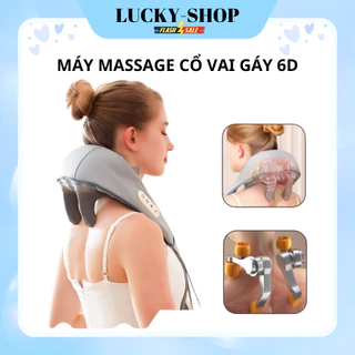 Máy Massage Cổ Vai Gáy 6D Thư Giãn, Cải Thiện Sức Khỏe Tổng Thể Dành Cho Văn Phòng, Người Cao Tuổi