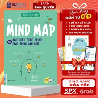 Sách - Mind Map Ngữ Pháp Tiếng Trung Theo Giáo Trình Hán Ngữ