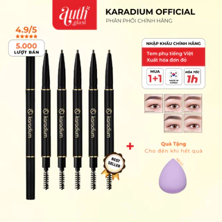 Chì Kẻ Mày KARADIUM Auto Eyebrow Pencil chống nước lâu trôi dạng vặn hai đầu