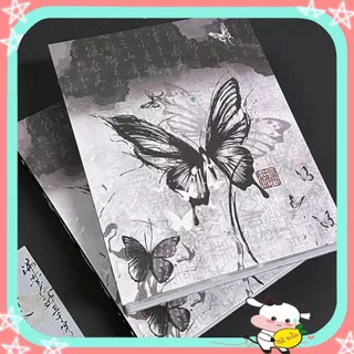 Binder A5 Butterfly Cổ Trang Sổ Đựng Card Bo Góc Kpop Album Rỗng Không Kèm Sheet Bò Sữa VPBL26