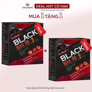 Viên Uống Tăng Lực Blackbull Tăng Cường Sức Khỏe Giảm Stress Mệt Mõi (Hộp 60 Viên)