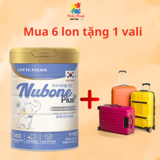 Sữa Nubone Plus+, Step 1, Step 2 750gr Sữa bột công thức giúp bé thông minh, sáng mắt, cao lớn nhanh