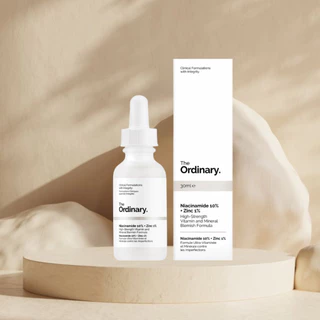 The Ordinary Niacinamide 10% + Zinc 1% Se Khít Lỗ Chân Lông Giảm Thâm Giảm Mụn Tái Tạo Phục Hồi Da 30ML