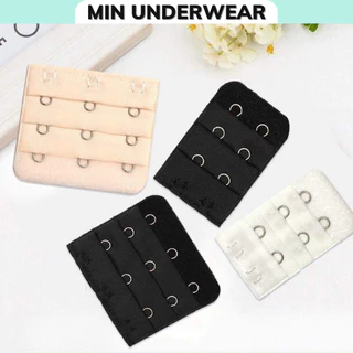 Móc Nối Áo Ngực Nới Rộng Vòng Lưng Bằng Thép Không Gỉ (2 Móc, 3 Móc ) Min Underwear 448