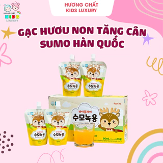 Gạc hươu non tăng cân Sumo Hàn Quốc giúp bé ăn ngon, tăng cường hệ miễn dịch và hệ tiêu hóa cho trẻ - thùng 40 gói