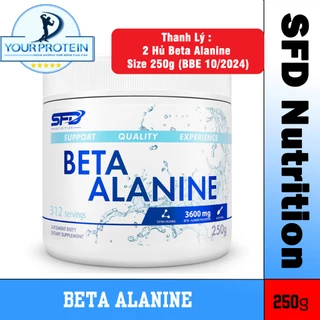 [ THANH_LÝ ] SFD Pre Workout Đơn Chất : Beta Alanine - 2 HỦ 250G [ BBE 10/2024]
