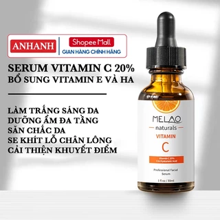 Tinh chất serum Vitamin C ANHANH dưỡng ẩm, làm sáng da, mờ thâm chống nhăn làm săn chắc da mặt - Lọ 30ml