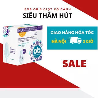 Băng Vệ Sinh Tampon OB 3 Giọt 56 Cái Có Cánh Hàng Nhập Khẩu Đức