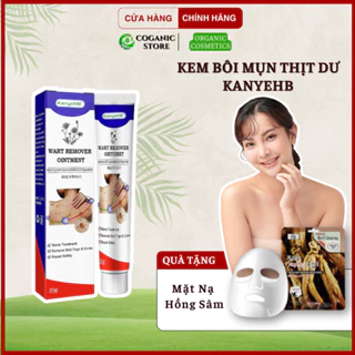 Kem bôi mụn thịt dư KanyeHB - Kem Bôi KanyeHB xóa bỏ mụn thịt, mụn cóc, sẹo lồi, nốt ruồi tan nhang - COGANIC STORE