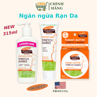 [NHẬP MỸ - AUTH - ĐỦ BILL] Kem Ngăn Ngừa và Làm Giảm Rạn Da cho bà bầu khi mang thai PALMER'S