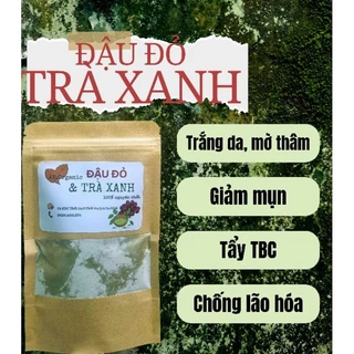 250gr Bột đậu đỏ mix trà xanh