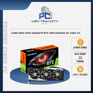 VGA CARD MÀN HÌNH GIGABYTE RTX 3060 GAMING OC 12GD-V2 - NEW