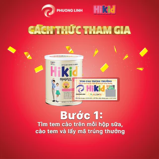 [DATE MỚI NHẤT] Sữa Bột HIKID Đủ Các Hương Vị Cho Bé (Dê/Vani /Tách Béo /Socola)