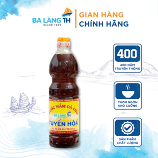 Nước Mắm Cá Cơm Ba Làng TH 800ml