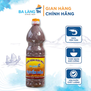 Mắm Tôm Đặc Biệt Ba Làng TH 950gr