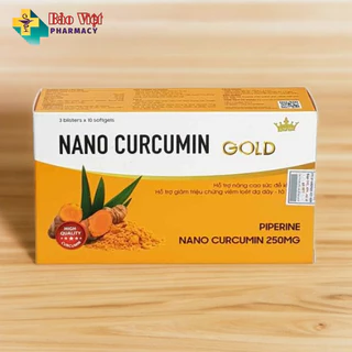 Viên nghệ Nano Curcumin Gold Kingphar 30 viên