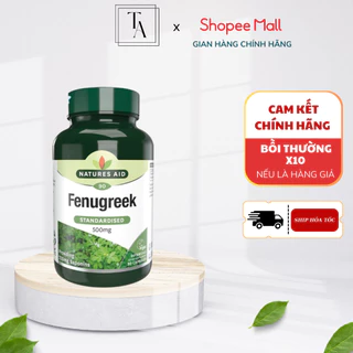 Viên Lợi Sữa Cỏ Cà Ri Fenugreek 500mg Anh 90 Viên