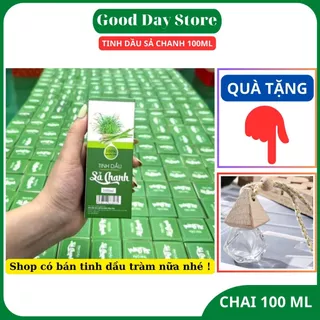 Tinh dầu sả chanh Hồng Tâm nguyên chất,Tinh dầu xả chanh đuổi muỗi ,giải tỏa áp lực,giảm stress,chai 100ml