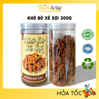 Khô Bò Xé Sợi Loại To Thơm Ngon 300g