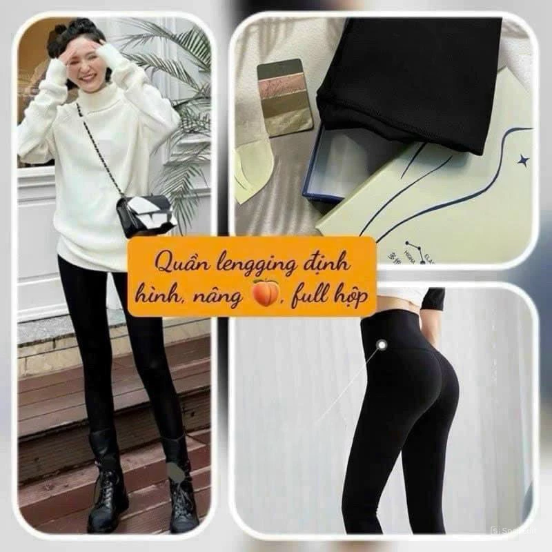 QUẦN LEGGING HỘP XANH NÂNG MÔNG