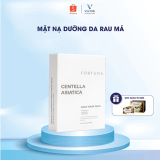 Mặt nạ rau má Fortuna làm dịu da sạch mụn cho da dầu, mặt nạ cấp ẩm chống lão hóa.