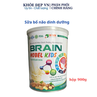 Sữa bổ não NUTRIVIN IQ G- BRAIN NOBEL KIDS DHA tăng cường trí nhớ( hộp 900g )