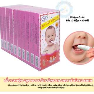 [HSD 2027] LỐC 10 HỘP RƠ LƯỠI CHO BÉ - ĐÔNG FA 3 CON NAI (katydang)