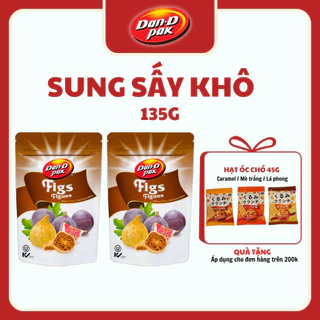 Sung sấy khô tự nhiên nhập khẩu dinh dưỡng, giàu chất xơ, tốt cho sức khỏe 135g Dan D Pak