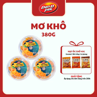 Mơ khô nhập khẩu Thổ Nhĩ Kỳ ăn vặt 380g Dan D Pak